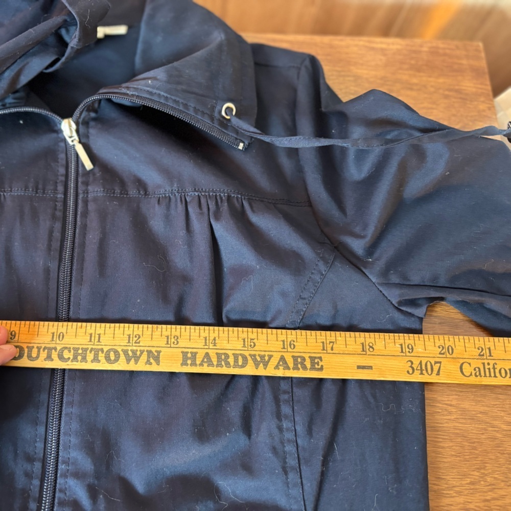 Studio Works Navy Zip-Front Utility Jacket - Picture 9 of 10